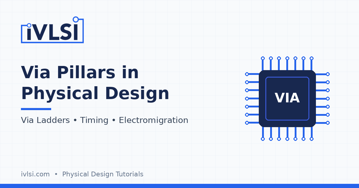 Via pillars and via ladders for timing and electromigration